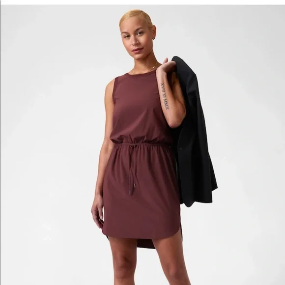 Athleta Rincon Dress // Decadent chocolate - Picture 2 of 10
